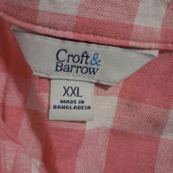 Pink Checkered Maxi Dress XXL - Picture 7 of 12